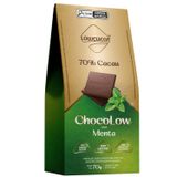Chocolate 70% Sabor Menta Lowçucar 70g