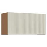 Armário De Cozinha Modulado Simone Mendes Com 1 Porta Basculante 80cm Carvalho Cinza