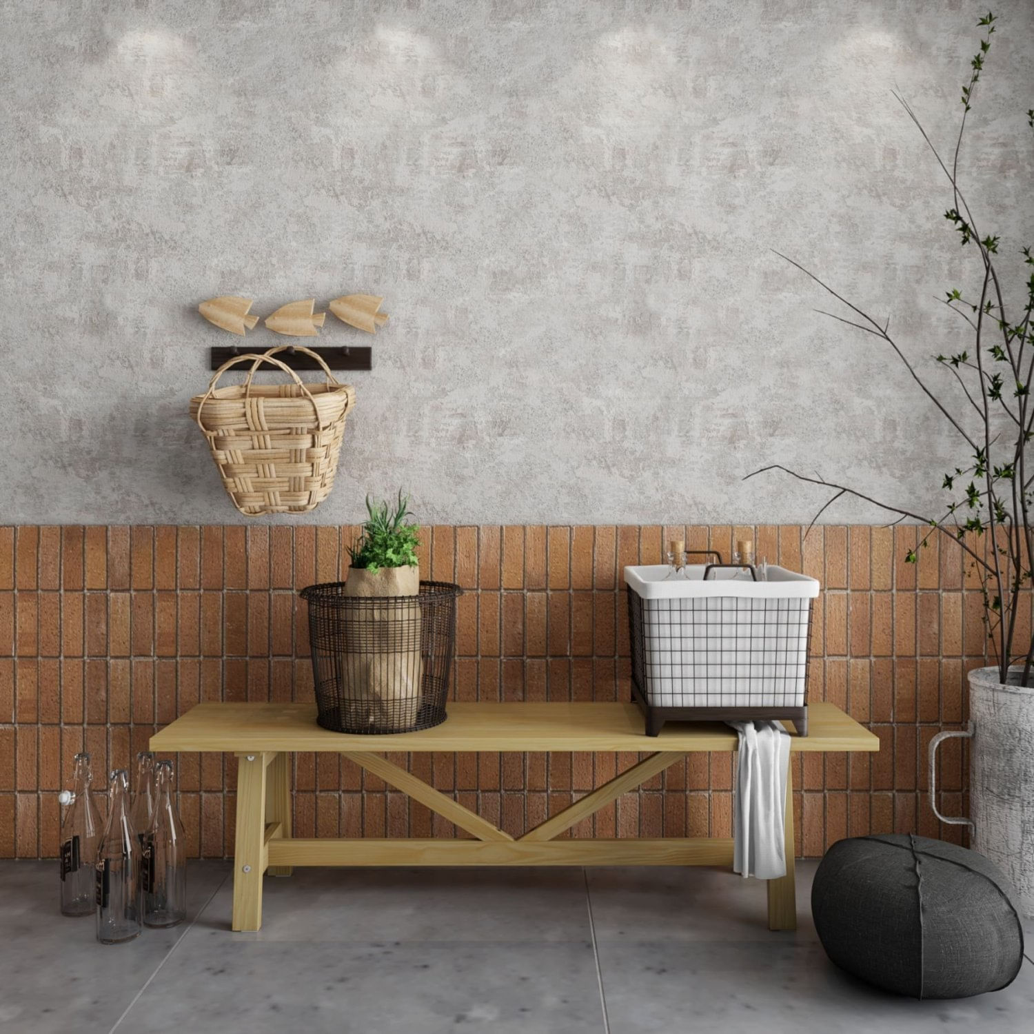 Banco Madeira Maciça Farm Artemobli Carvalho