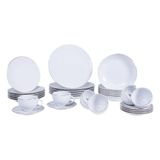 Aparelho De Jantar Tramontina Anna Em Porcelana Decorada 30 Peças Tramontina
