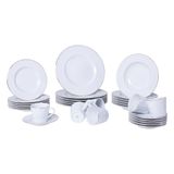 Aparelho De Jantar Tramontina Elisa Em Porcelana Decorada 30 Peças Tramontina