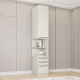 Mesa De Cabeceira 1 Porta Seletto Henn Areia Hp