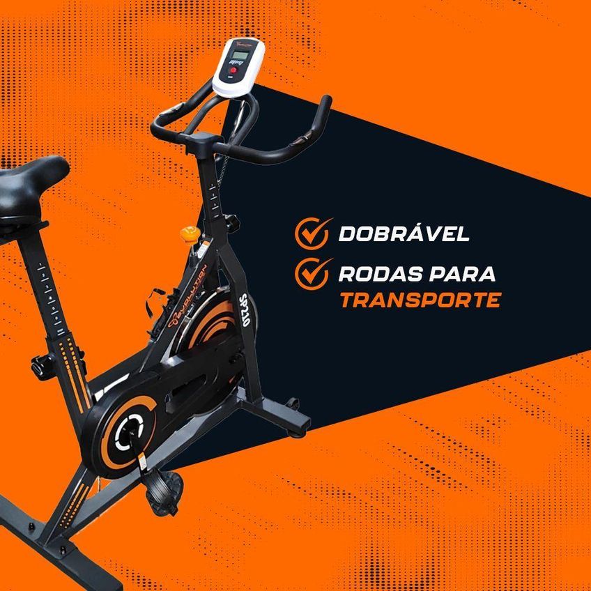Bicicleta Spinning Residencial Evolution Fitness Sp210 - imagem 5