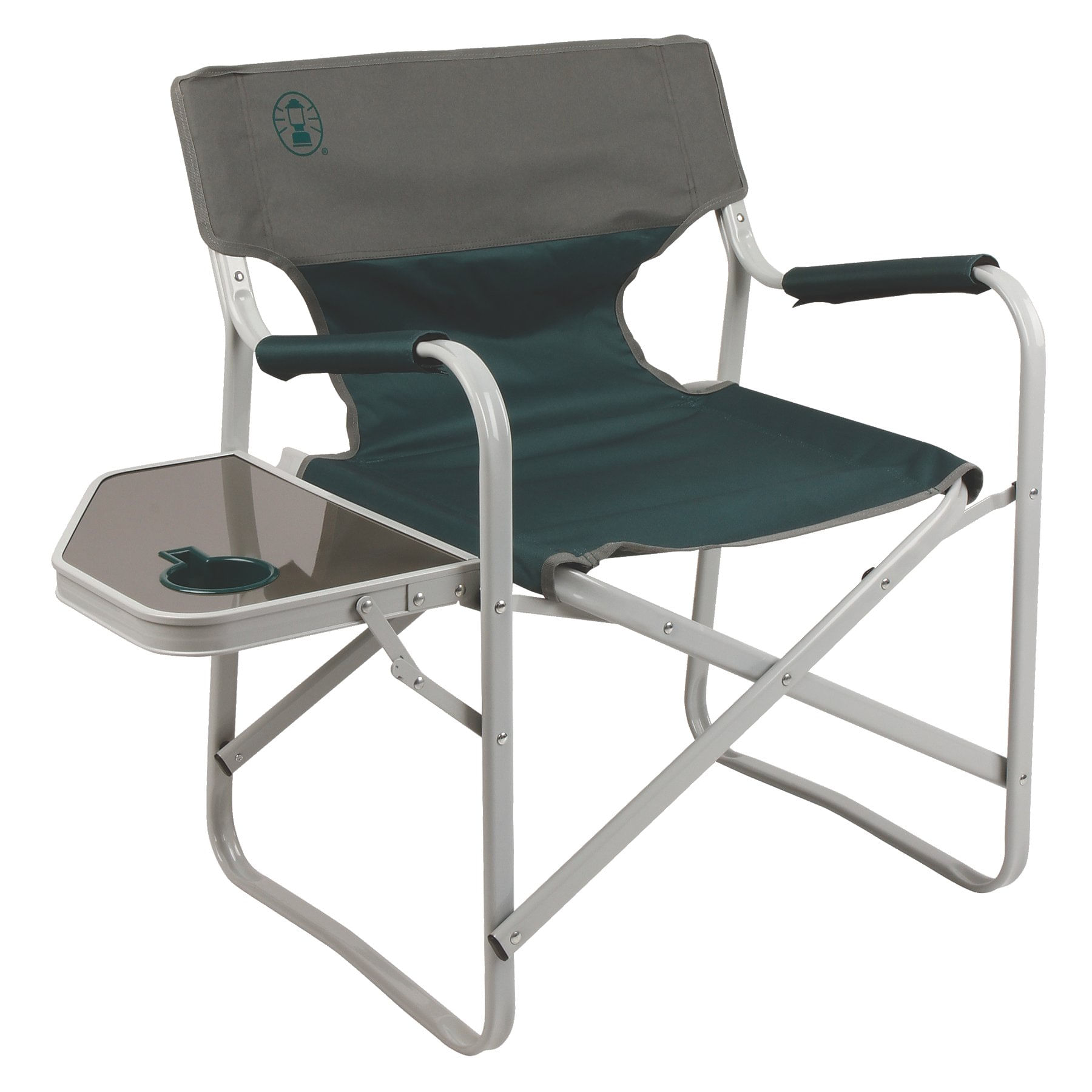 Coleman Outpost Breeze Cadeira Portátil De Deck Dobrável Com Mesa