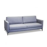 Sofa 02 E 03 Lugares Fixo 2,20 Mt Estofado Living Kifa - Cinza