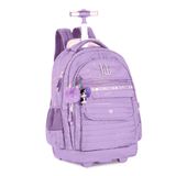Mochila Rebecca Bombom De Carrinho 19" Rb24586 Lilas
