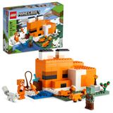 Kit De Construção Lego Minecraft The Fox Lodge 21178