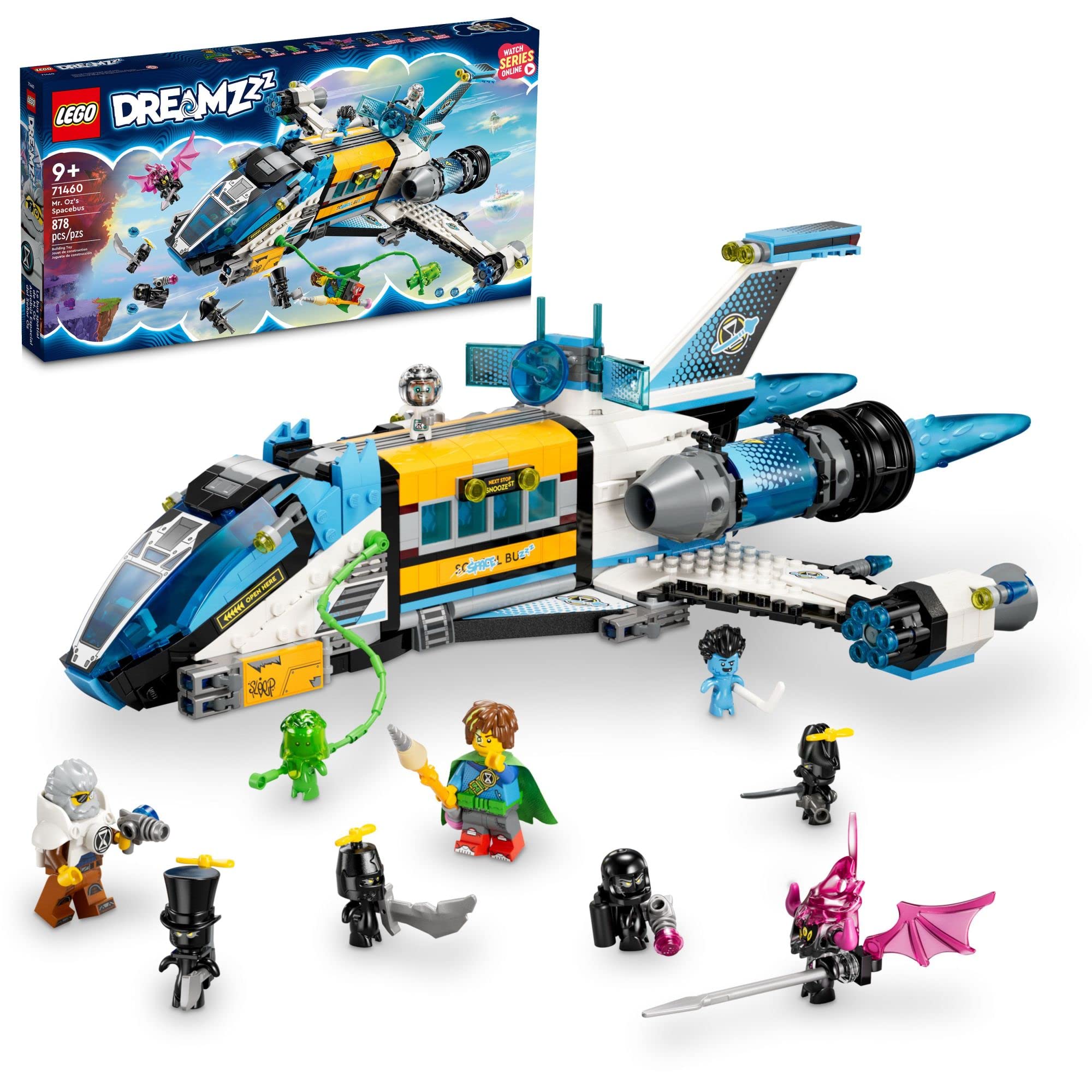 Lego Dreamzzz Mr. Oz's Spacebus 71460 Building Set, Espaços
