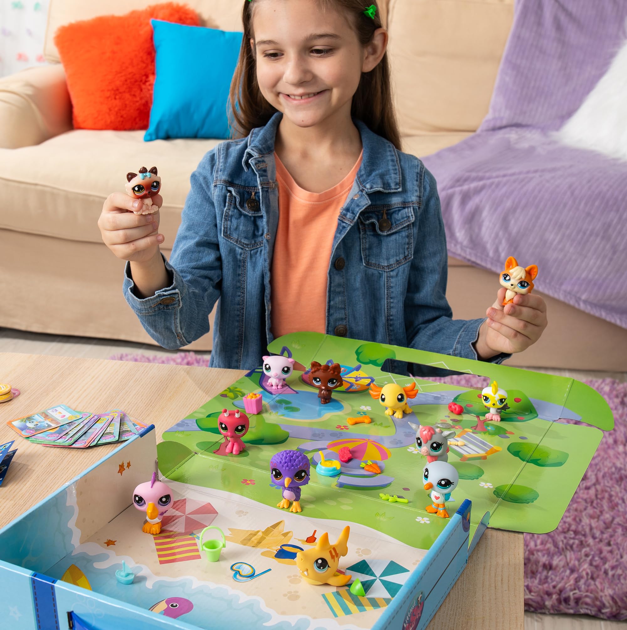 Conjunto De Colecionador Littlest Pet Shop Travelling Adventure Lps Gen ...