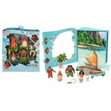 Disney Princess Toys Moana Story Pack Com 6 Key Characte