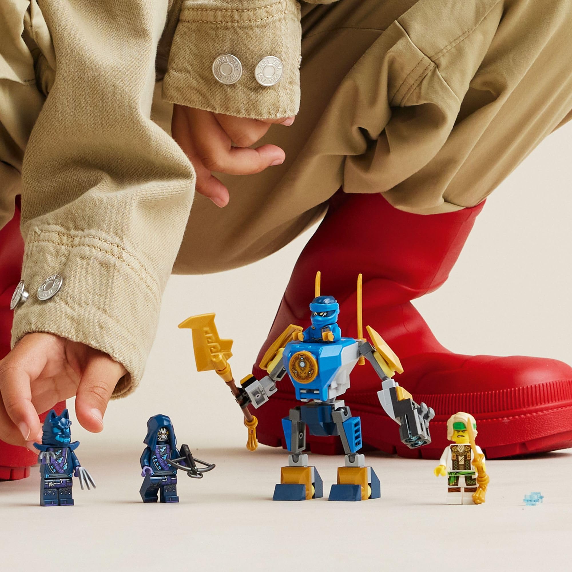 Toy Lego Ninjago Jay's Mech Battle Pack 71805 Para Crianças A