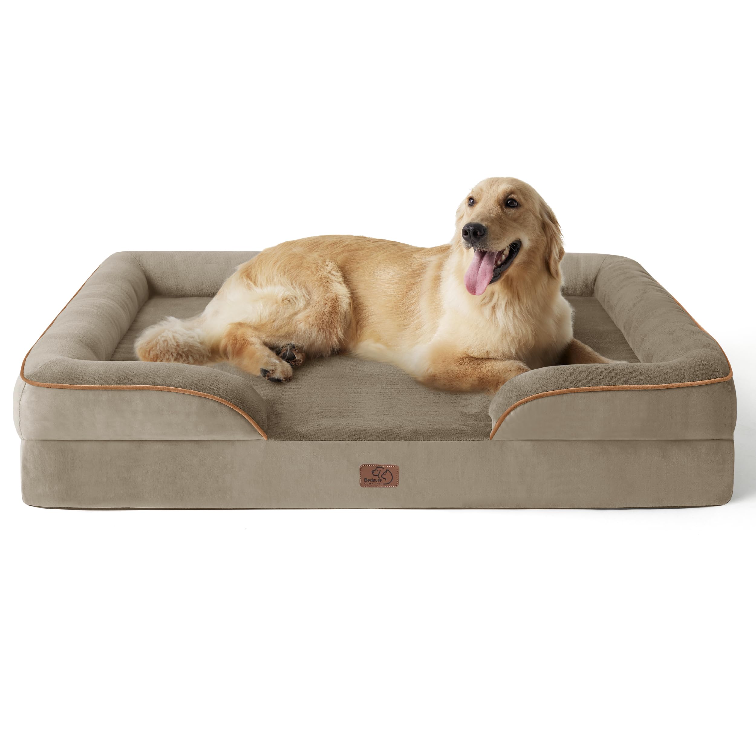 Cama Para Cães Bedsure Orthopaedic Xl Plus À Prova D'água Para Tamanhos Extra Grandes
