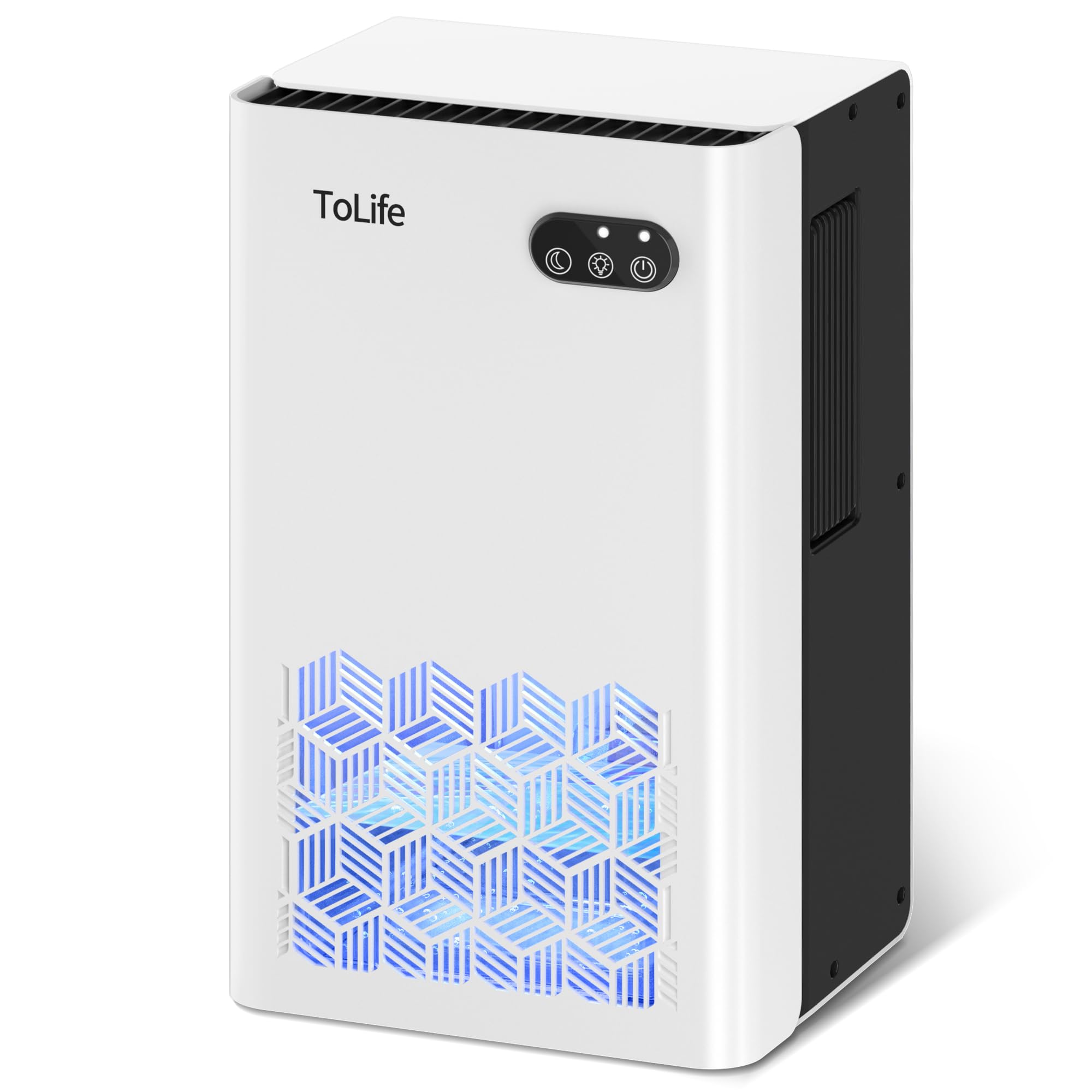 Desumidificador Tolife For Room 2.8l Com Tanque De Água 88m² Com Desligamento Automático