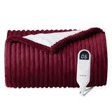 Cobertor Aquecido Bedsure Electric Throw 130x150cm Borgonha