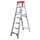 Escada Tesoura 6 Degraus Aluminio Eap5906 Botafogo