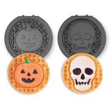 Pratos Para Waffles Dash Multimaker Mini System Two, Antiaderente De 10 Cm
