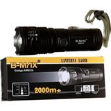 Lanterna Tática Led Laser Ultra Potente 2km Telesc Lt8516