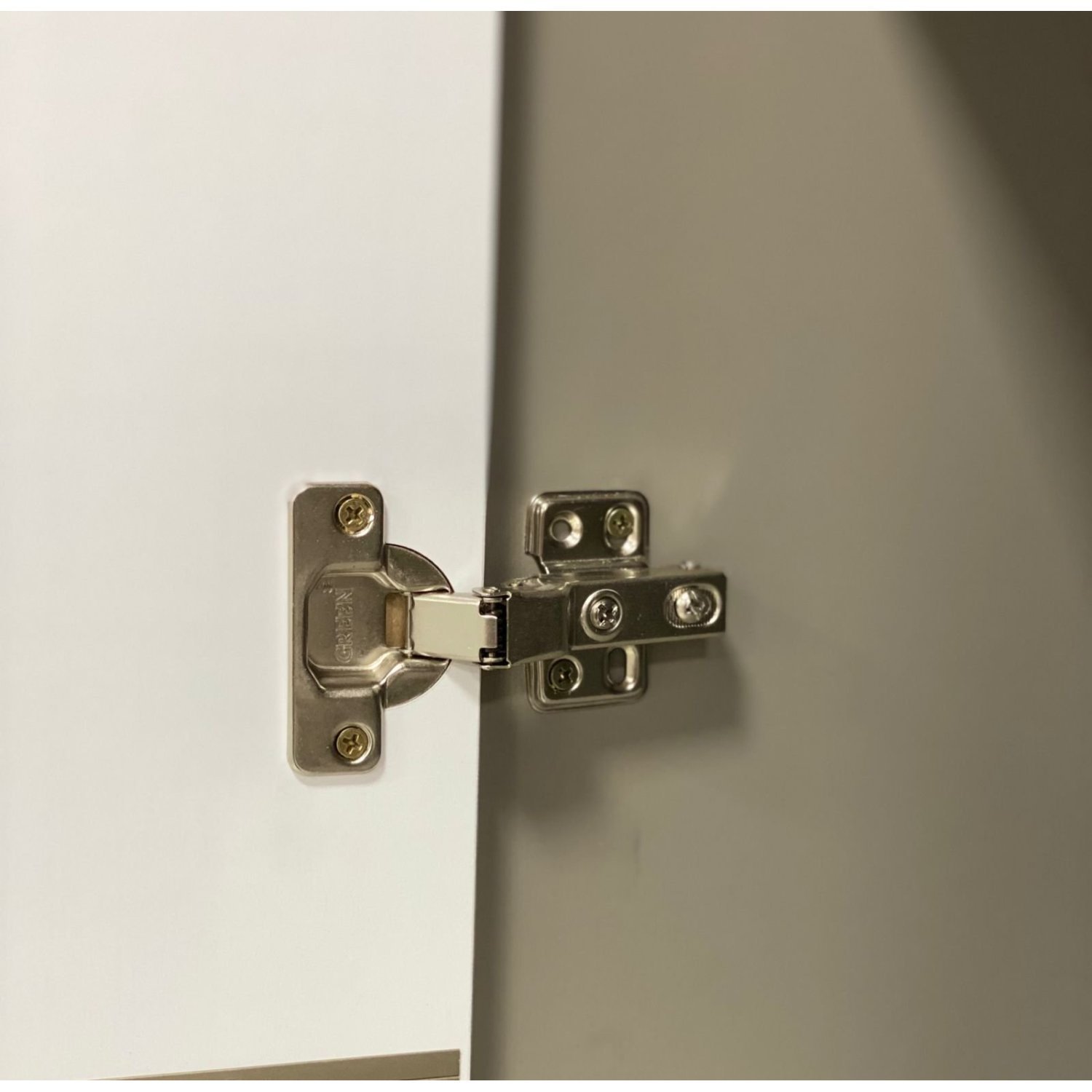 Encontraproduto.com.br - Cozinha Modulada 8 Peças Diamante New Fumê/fumê Branco