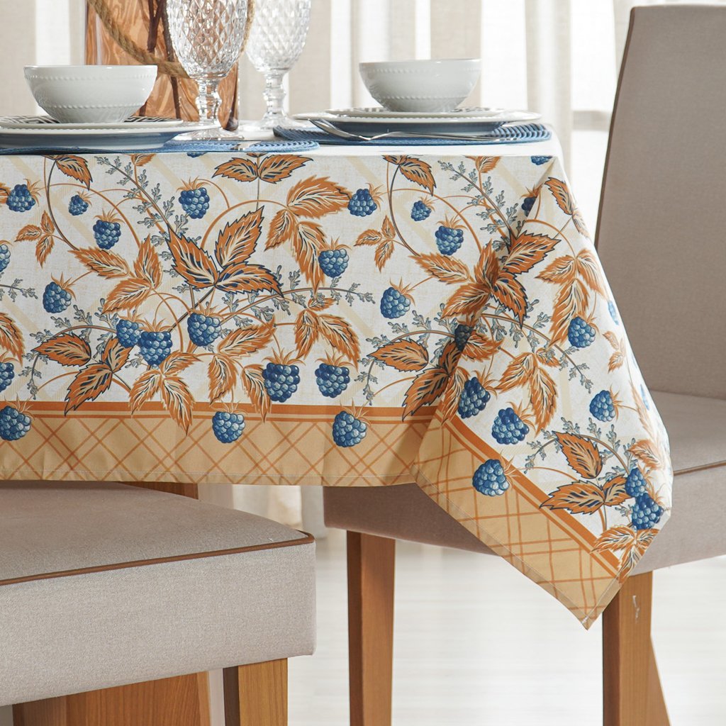 Toalha De Mesa Facile Repelente À Água 140x250cm Ardósia