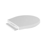 Assento Sanitário Plástico Astra Tov-sck Soft Close Almofadado Branco Tov-sck*br1