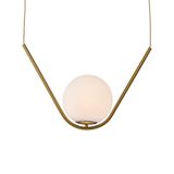 Lustre Pendente Skylight Gift 3045 Dourado E27 Bivolt