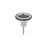 Válvula Para Lavatório Censi Aço Inox Polido Inox Polido 7236-1