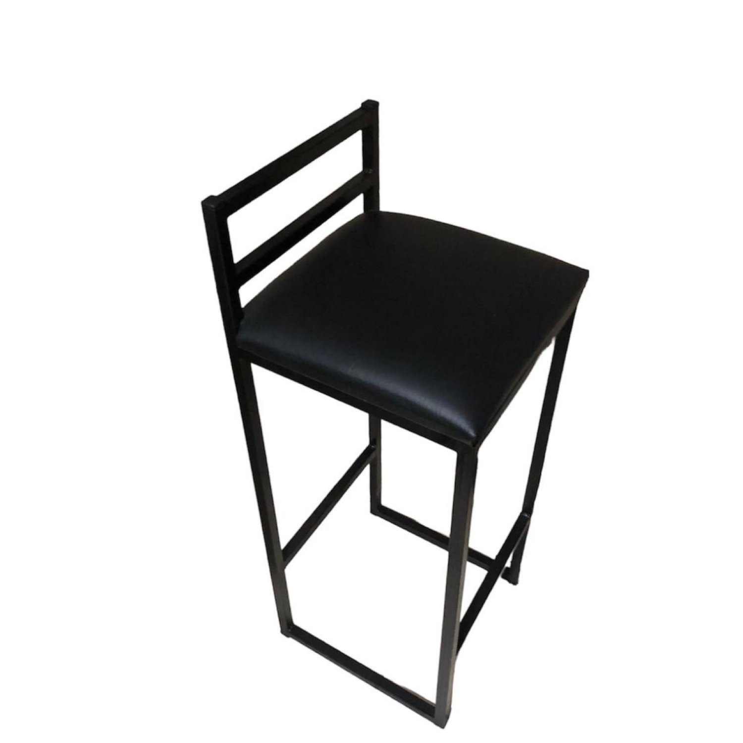 Banqueta Com Encosto Para Área Gourmet Preto