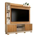 Estante Home Para Tv Até 65 Polegadas Montenegro Valdemóveis Cinamomo Off