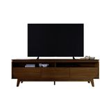Rack Para Tvs Até 75 Pol Selene 62,5x200x36 Cm Cumaru
