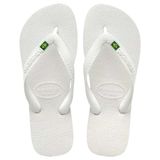 Chinelo Havaianas Brasil Branco Top Lançamento H001 - Feminino