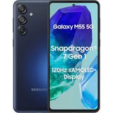 Smartphone Samsung Galaxy M55 5g 256gb 08gb Ram Anatel Azul Escuro