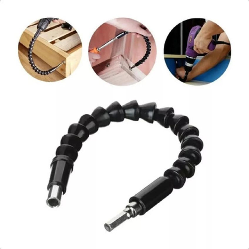 Cabo Extensor Prolongador Flexivel 30cm Parafusadeira - imagem 3