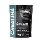 Creatina Monohidratada 1kg 100% Pura - Importada - Soldiers Nutrition