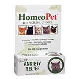 Homeopet Alívio Da Ansiedade Felina, Estresse E Ansiedade Suporte Para Gatos, 15 Mililitros