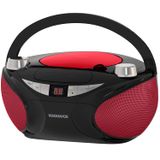 Cd Boombox Portátil Magnavox Md6949 Com Rádio Am/fm E Bluetooth