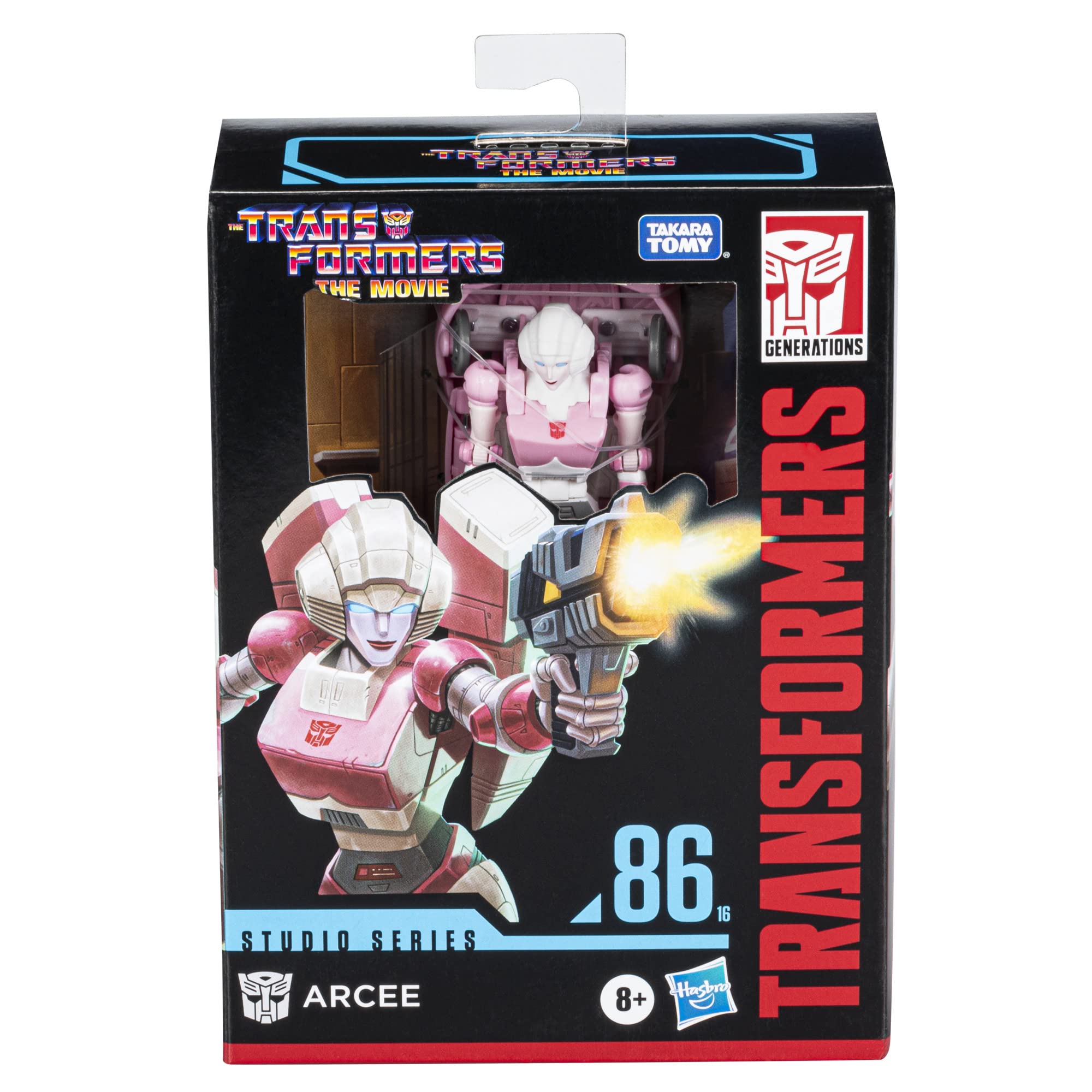 Boneco De Ação Transformers Studio Series 86-16 Arcee 11cm - Carrefour