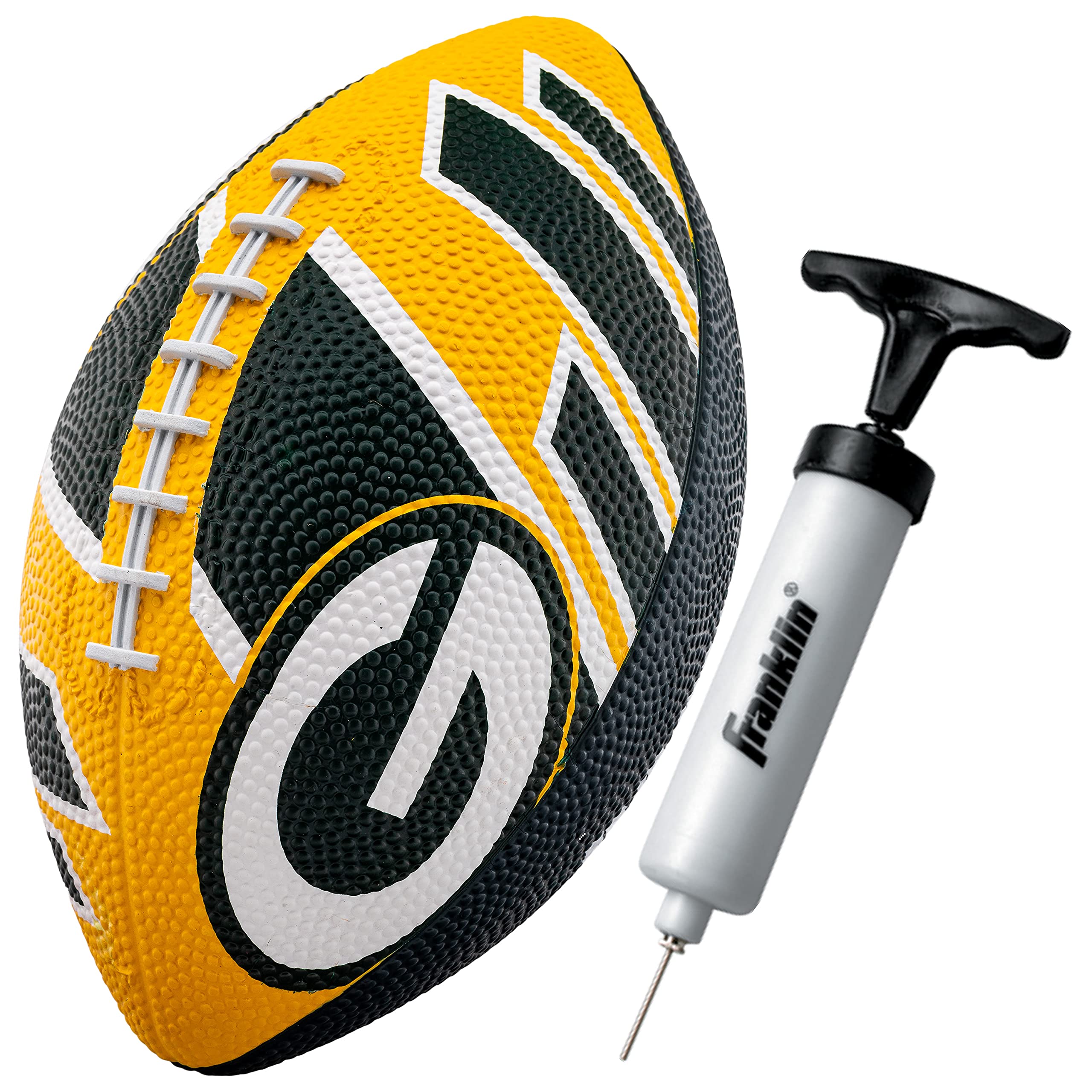 Futebol Franklin Sports Nfl Greenbay Packers Rubber 8,5"