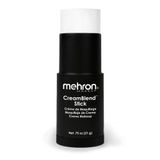 Creme De Maquiagem Blend Stick Mehron Face Body Paint 0,75 Onças Branca