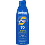 Spray Protetor Solar Coppertone Sport Spf 70 163ml Resistente À Água