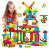 Brinquedo De Construção Contixo St5 Em Forma De Cerda 3d Tiles 144 Unidades Para Crianças