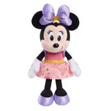 Bicho De Pelúcia Just Play Disney Junior Minnie Mouse 20 Cm Rosa