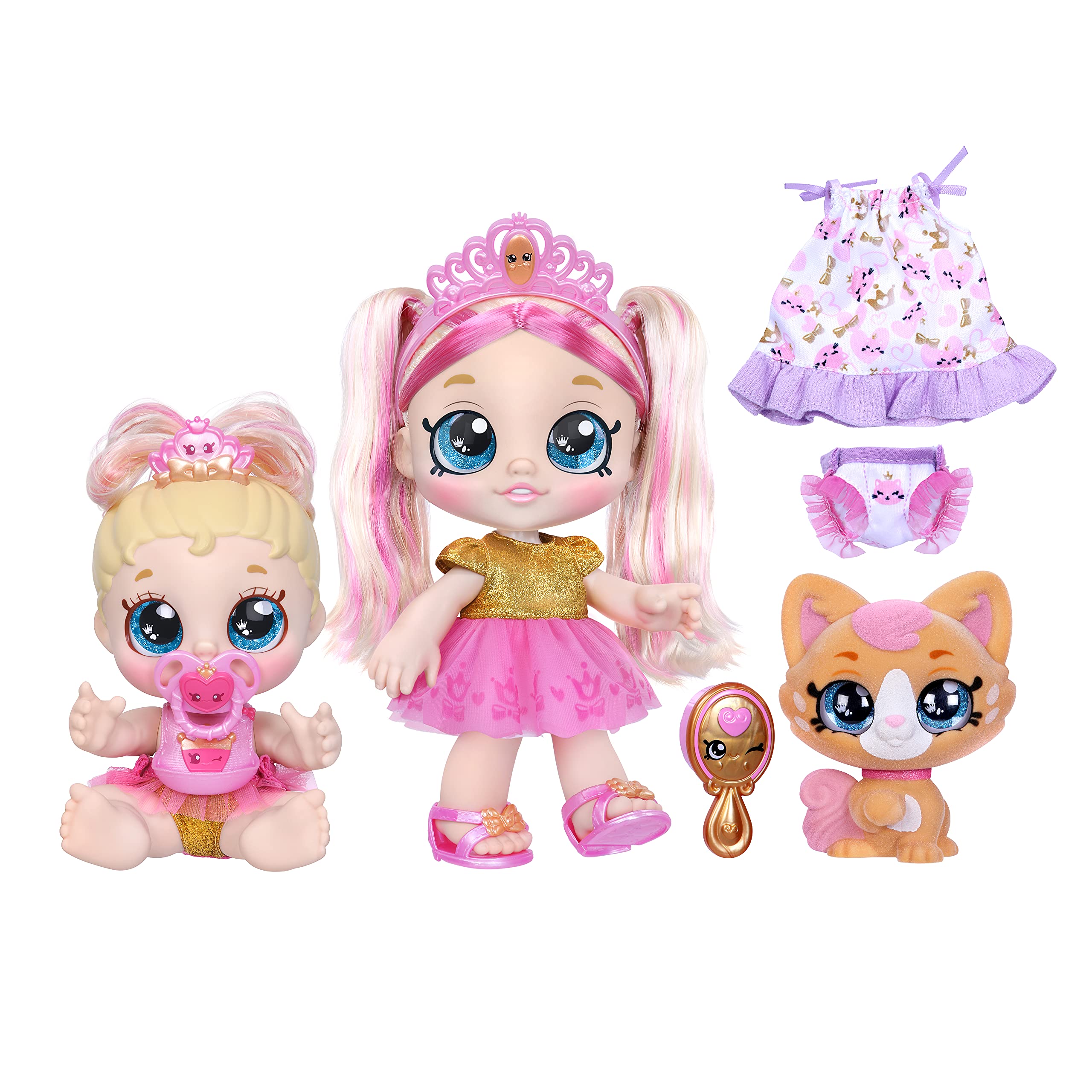Doll Kindi Kids Scented Sisters Pawsome Royal Family +3 Anos