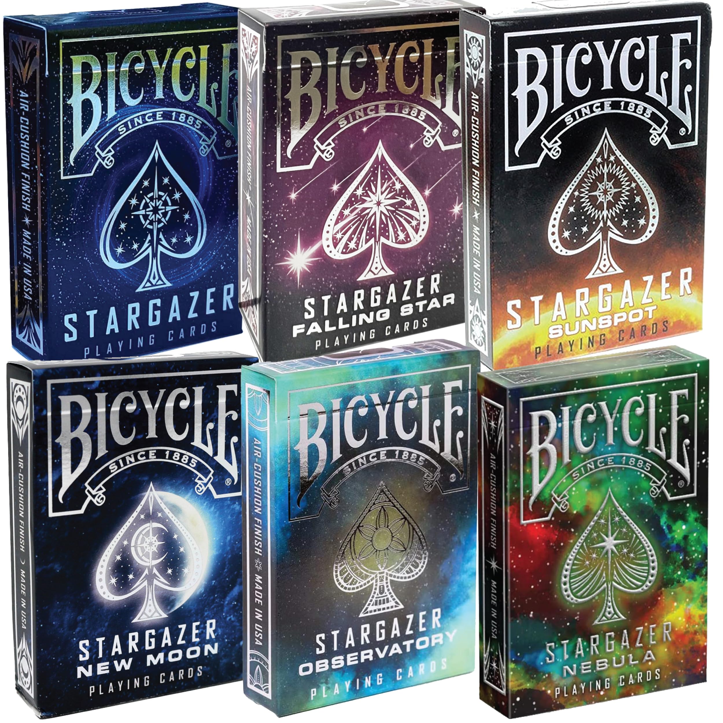 Cartas De Jogar Straight Poker Supplies Bicycle Stargazer Bundle