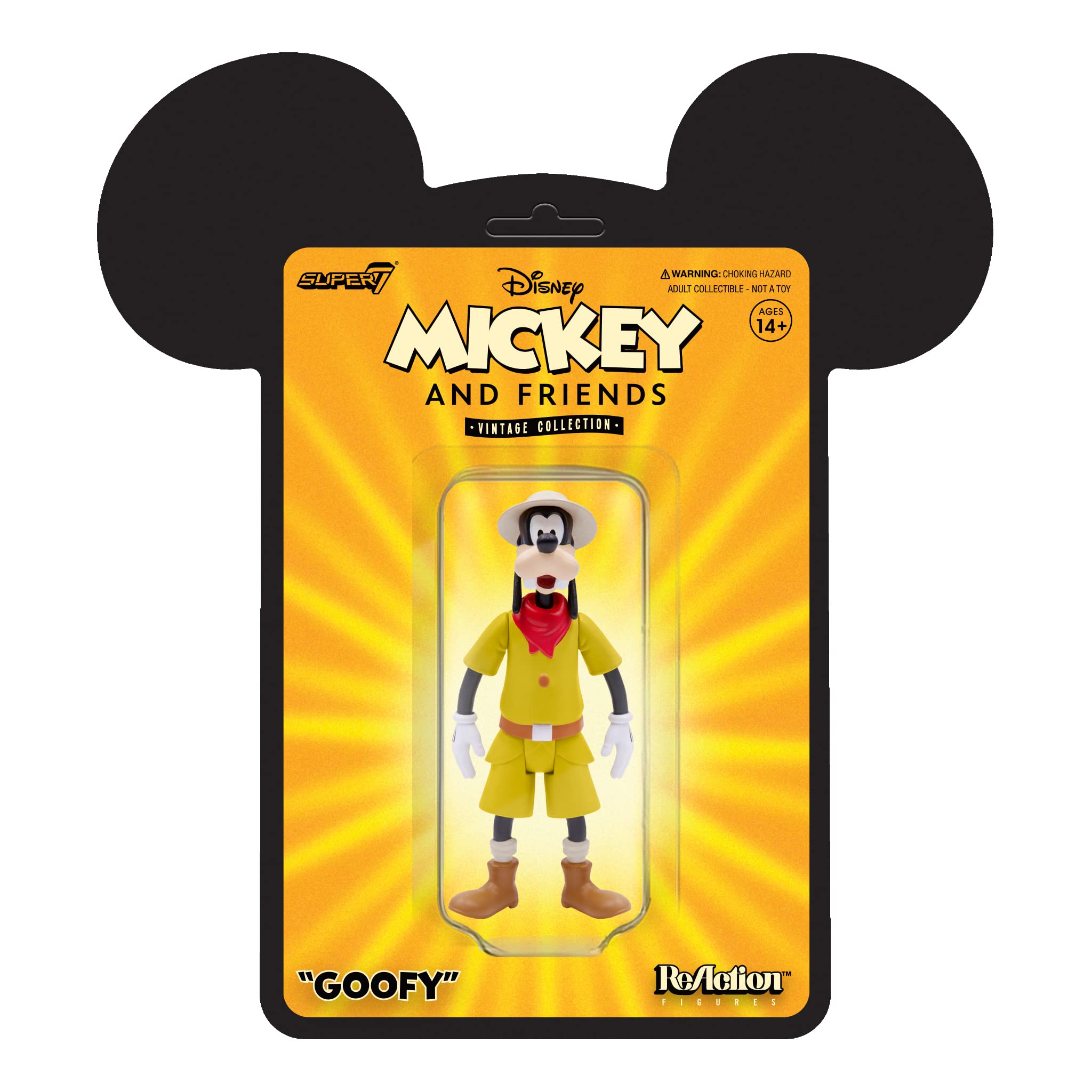 Boneco De Ação Super7 Disney Vintage Collection Goofy 9,5 Cm