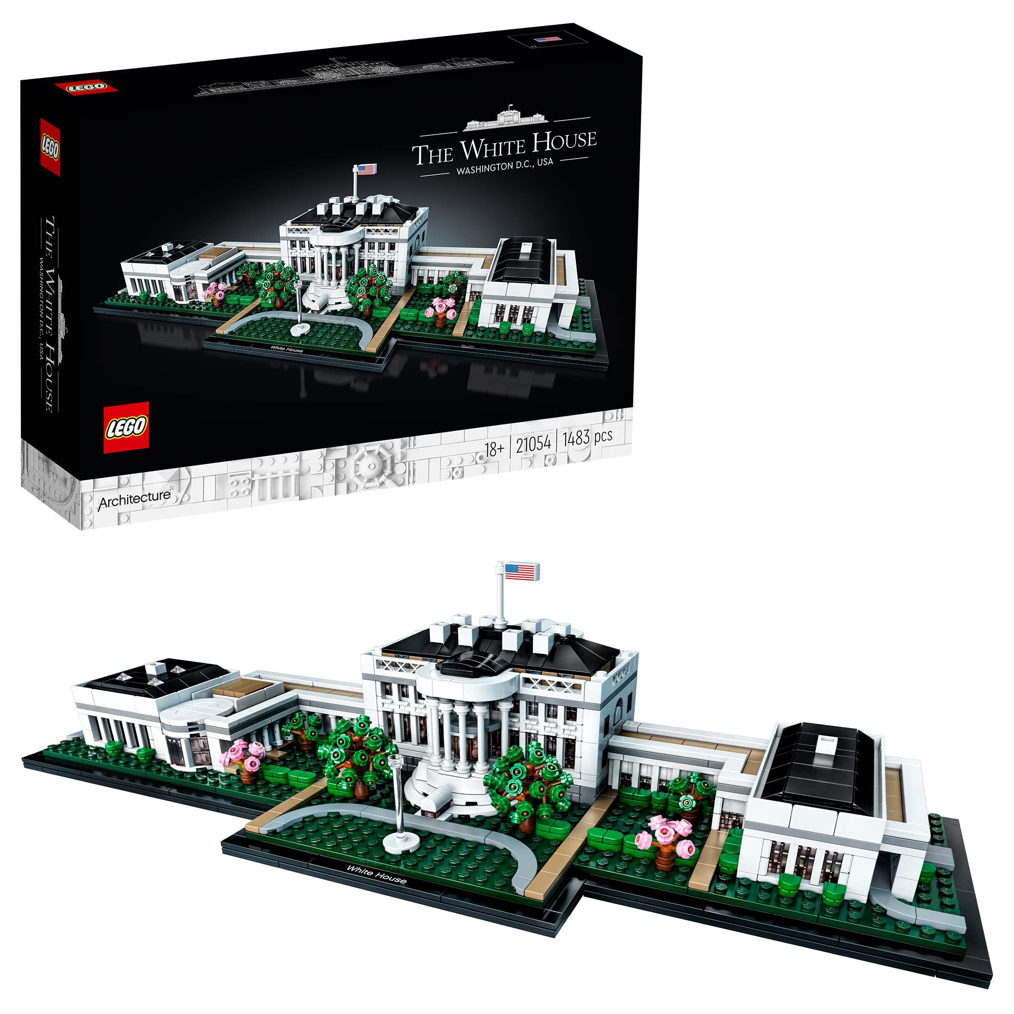 Brinquedo De Construção Lego Architecture White House 21054