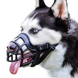 Cesta Antimordedor De Focinho Para Cães Barkless Para Mastigar