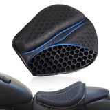 Almofada De Assento De Gel Para Motocicleta Skyjdm Dobrável 3d Honeycomb