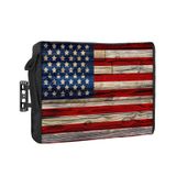 Capa De Tv Ao Ar Livre Decorlovee American Flag 52-55 Polegadas