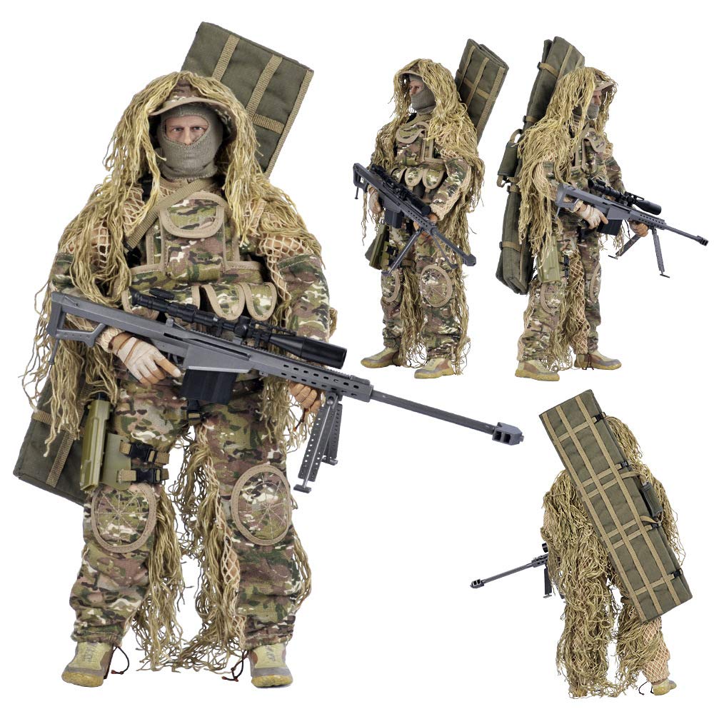 Boneco De Ação Yeibobo Special Forces Swat Team Sniper 30cm