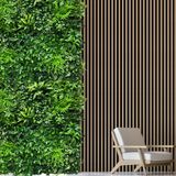 3m² Painel De Folhagens Da Linha Luxo Com Proteção Uv Para Decorar Área Gourmet